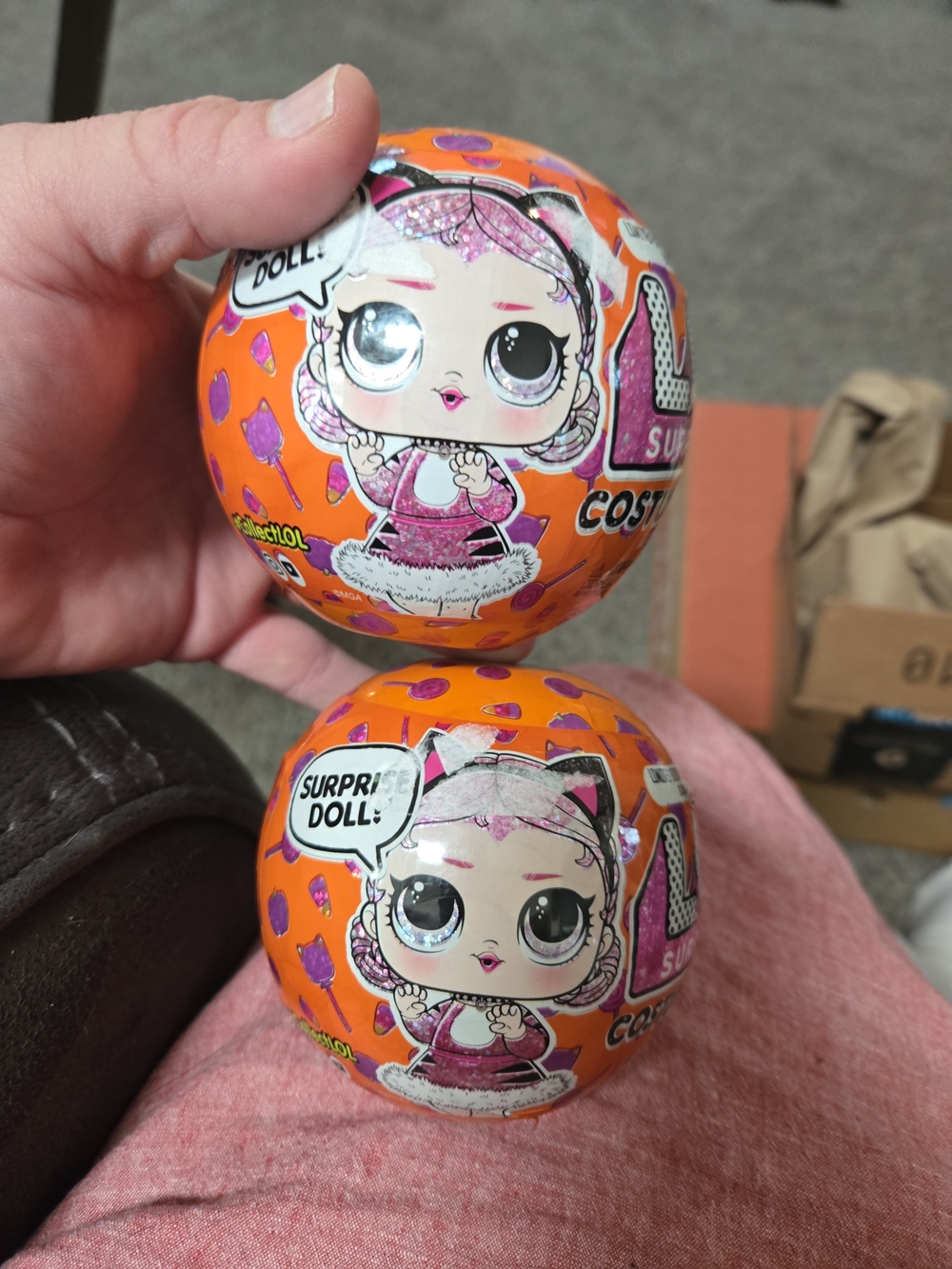 L.O.L. Surprise! Orange and Pink Costume Capsule Dolls (2 Pack)
